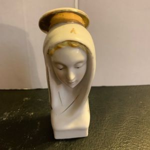 Vintage Mother Mary with Halo
